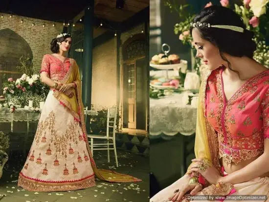 Picture of bridal lehenga designs by sabyasachi,lehenga choli in n