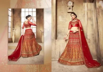 Picture of bridal lehenga heavy stone work,lehenga choli material,