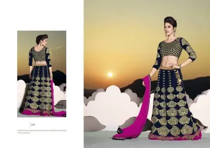 Picture of bridal lehenga in hyderabad,lehenga choli netchaniya c,