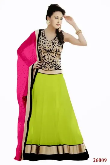 Picture of bridal lehenga kurti,lehenga choli beach dress in kolka