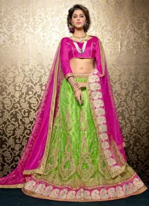 Picture of bridal lehenga latkan,lehenga choli rajasthanichaniya ,