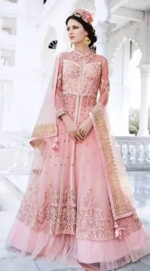 Picture of bridal lehenga models,lehenga choli stores near mechani