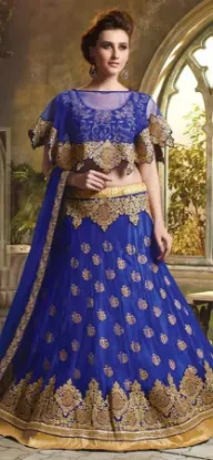 Picture of bridal lehenga on rent online,lehenga choli under 500ch