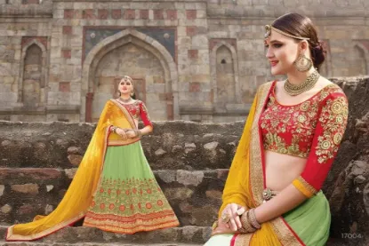 Picture of bridal lehenga online shopping,lehenga choli chandni c,