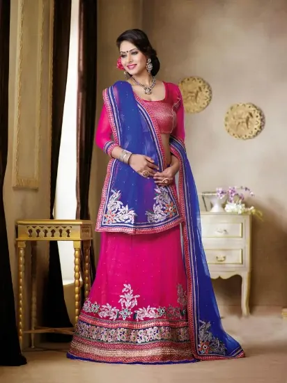 Picture of bridal lehenga online usa,lehenga choli designs in indi