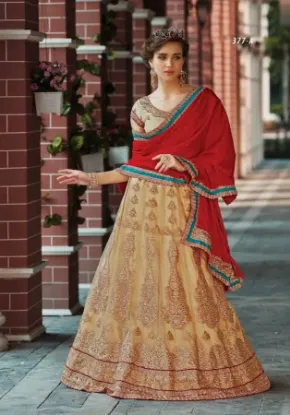 Picture of bridal lehenga party indian saree women dress wear bol,