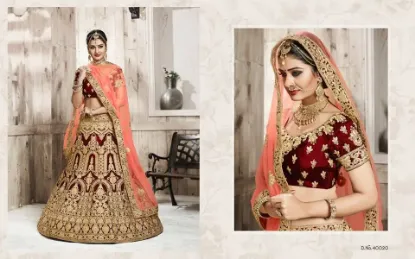 Picture of bridal lehenga style 360,how to design a lehenga saree,