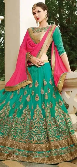 Picture of bridal lehenga trends,zoya lehenga cholichaniya choli,,