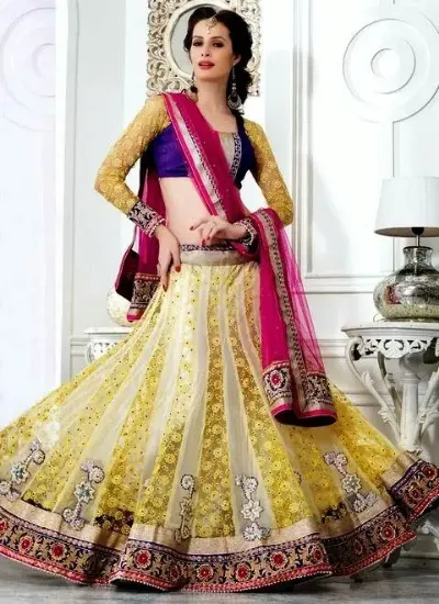 Picture of bridal lehenga types,lehenga choli for 15 year girlchan