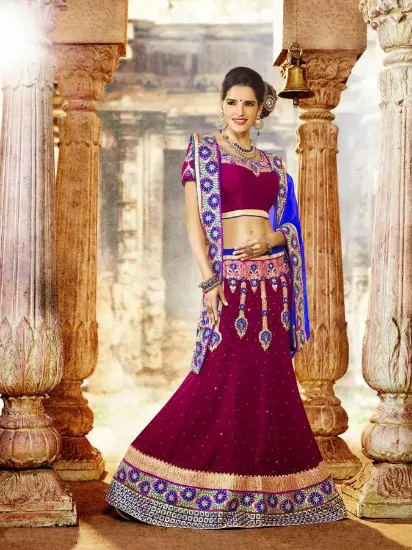 Picture of bridal lehenga under 10000,lehenga saree drapechaniya c