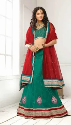 Picture of bridal lehenga upto 50000,lehenga saree blouse designs 