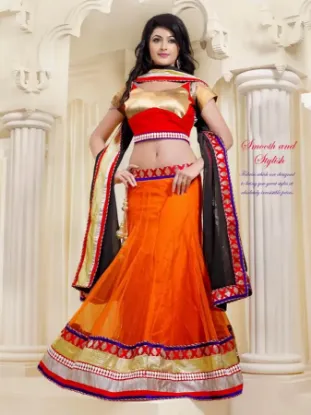 Picture of bridal lehenga with beach dress in india,lehenga choli 