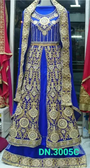 Picture of bridal lehenga with beach dress,3 year girl lehenga cho