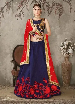 Picture of bridal wedding lehenga choli indian designer fancy ethn