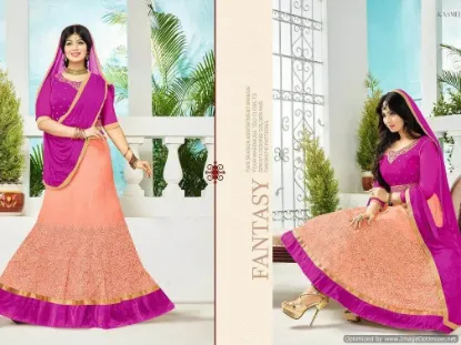 Picture of bridal wedding lehenga choli indian designer party bol,