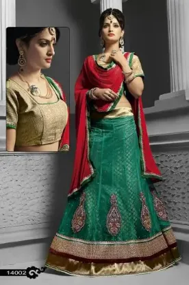 Picture of bridalwedding indian heavy lehengalengha choli anarkal,