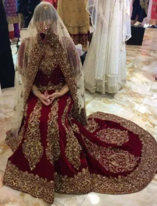 Picture of bridalwedding indian heavy lehengalenghaghagra choli an