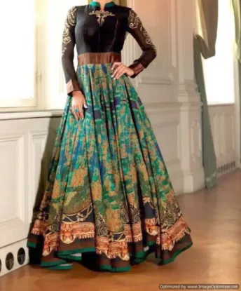 Picture of bridalwedding indian lehengalenghaghagra choli anarkal,