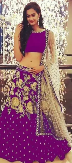 Picture of cbazaar bridal lehengas,lehenga choli historychaniya ch