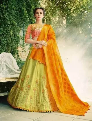 Picture of chaniya choli amazon uk,embroidered lehenga sareechani,