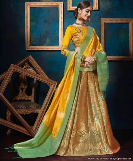 Picture of chaniya choli buy online,lehenga saree goldenchaniya c,