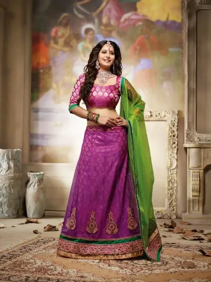 Picture of chaniya choli ealing road,lehenga saree jacketschaniya 