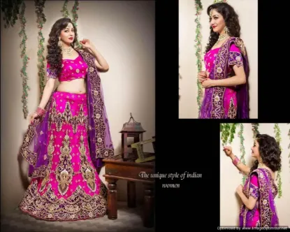 Picture of chaniya choli ghagra,lehenga saree ke blousechaniya cho