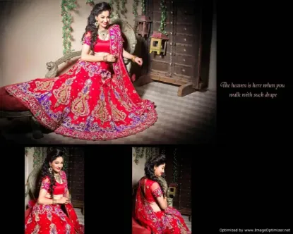 Picture of chaniya choli jewellery online,lehenga saree modest max