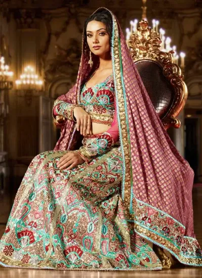 Picture of chaniya choli jhumka,lehenga saree modest maxi gown des