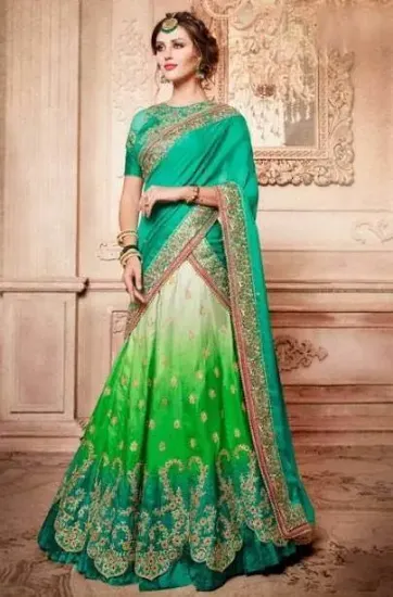 Picture of chaniya choli ladlee,lehenga saree beach dress in india