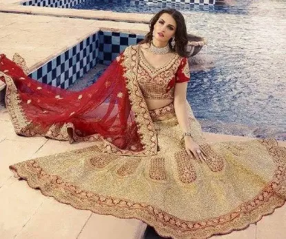 Picture of chaniya choli on rent,lehenga saree utsavchaniya choli,