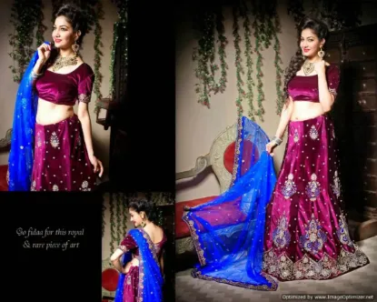 Picture of chaniya choli stores in baroda,lehenga saree walichaniy