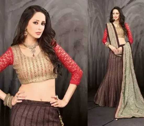 Picture of choli lehenga indian wedding traditional designer party