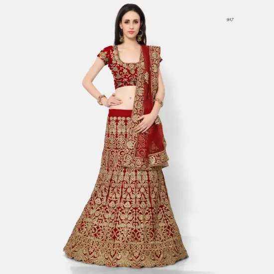 Picture of designer bollywood indian wedding lehenga choli bridal 