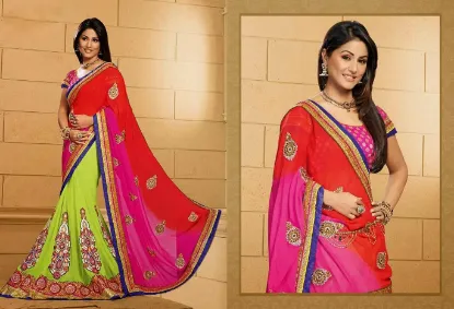 Picture of designer bollywood saree indian ethnic eid special dre,