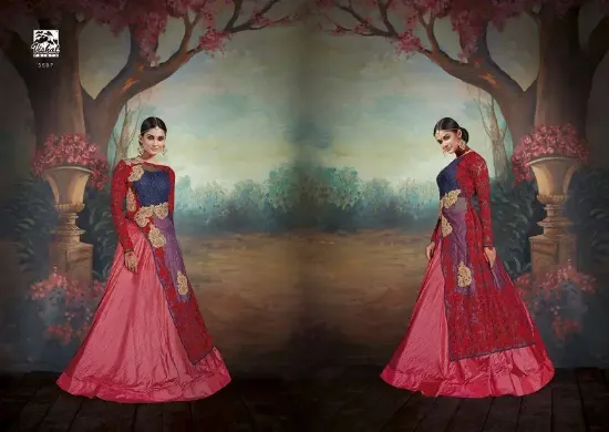 Picture of designer bridal ethnic dress wedding lehenga choli sar,