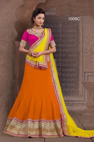 Picture of designer dress wedding women lehenga choli indian wear 