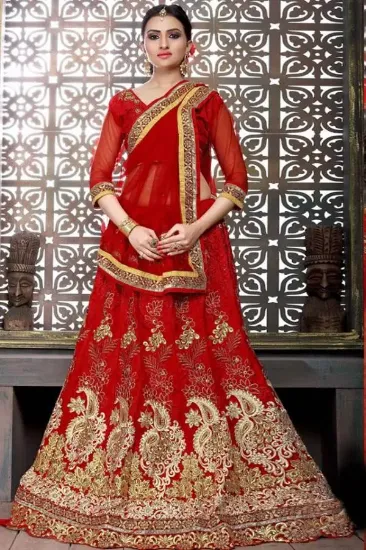 Picture of designer dress wedding women lehenga choli indian wear,