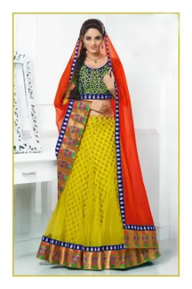 Picture of designer fancy lehenga indian designer lehenga choli b,