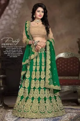 Picture of designer indian bridal lehenga choli wedding pakistani,