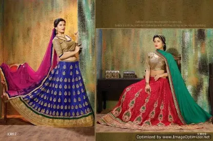 Picture of designer indian lehenga pakistani bridal wedding party 