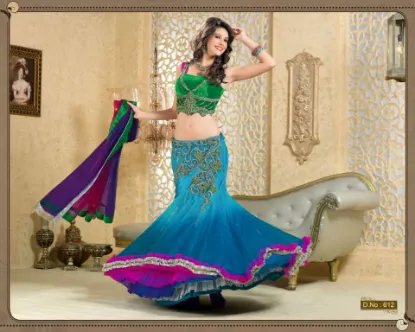 Picture of designer lehenga choli for women bollywood style modest