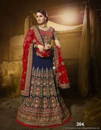 Picture of designer pakistani wedding indian bollywood saree dress