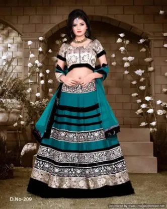 Picture of designer saree indian lehenga party wear bollywood wom,