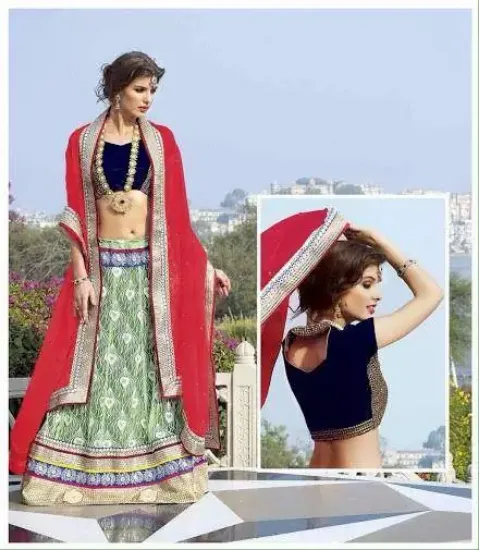 Picture of diwali designer lehenga choli bridal lehenga wedding pa