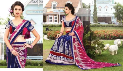 Picture of eligent lehenga set for india, pakistan & bangladesh b,