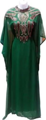 Picture of deep v evening dress,kaftan outfit,abaya,jilbab,kaftan,