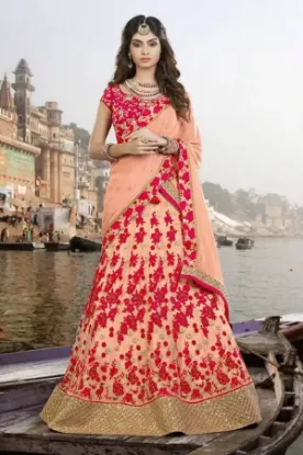 Picture of engagement party wear lehenga style anarkali suit(jk),,