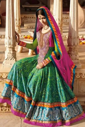 Picture of engagement wedding wear lehenga india pakistani ethnic 