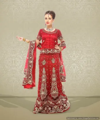 Picture of ethnic designer lehenga indian pakistani bridal leheng,